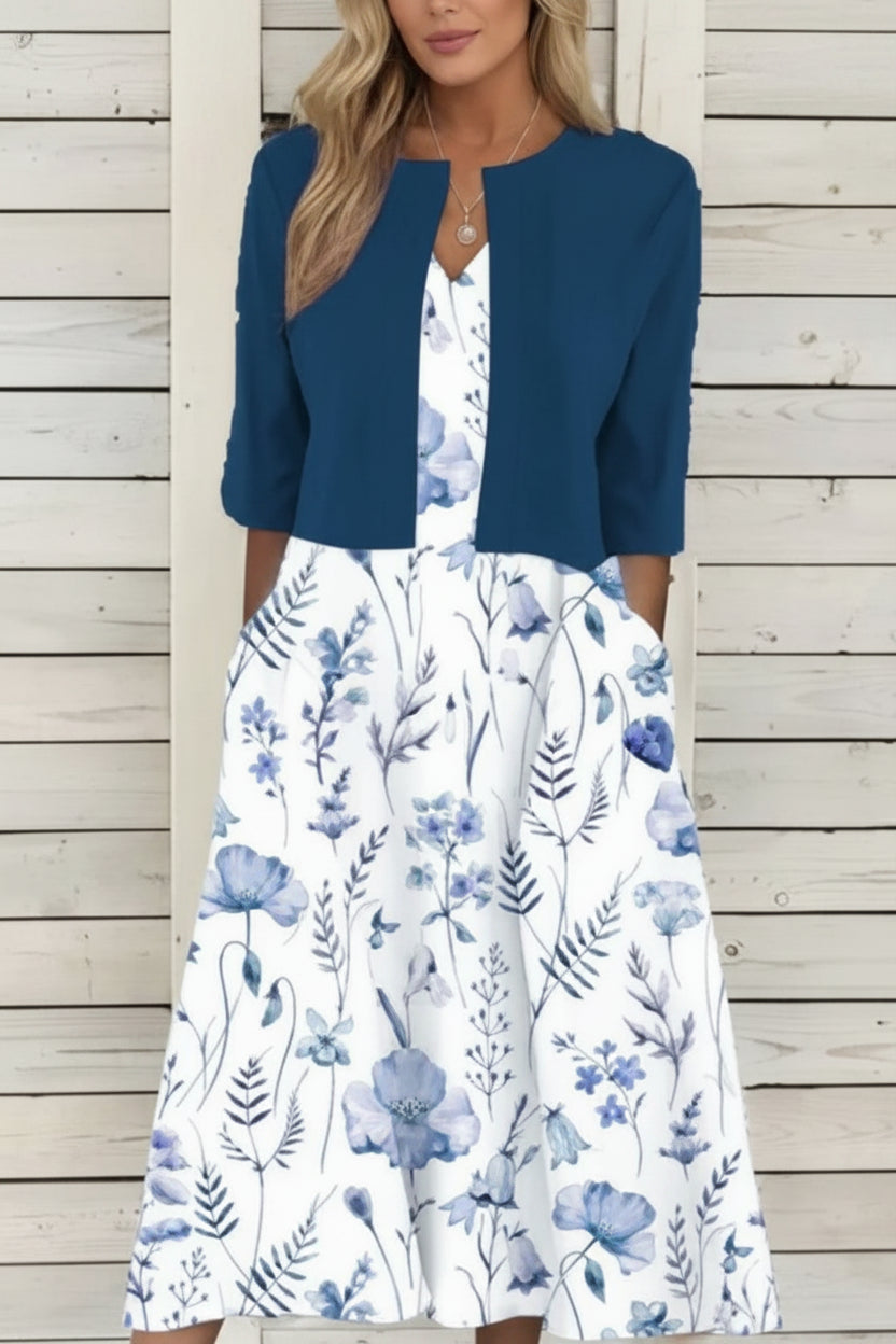 Effortless Midi Dress Breathable Lightweight Versatile Day to Eve