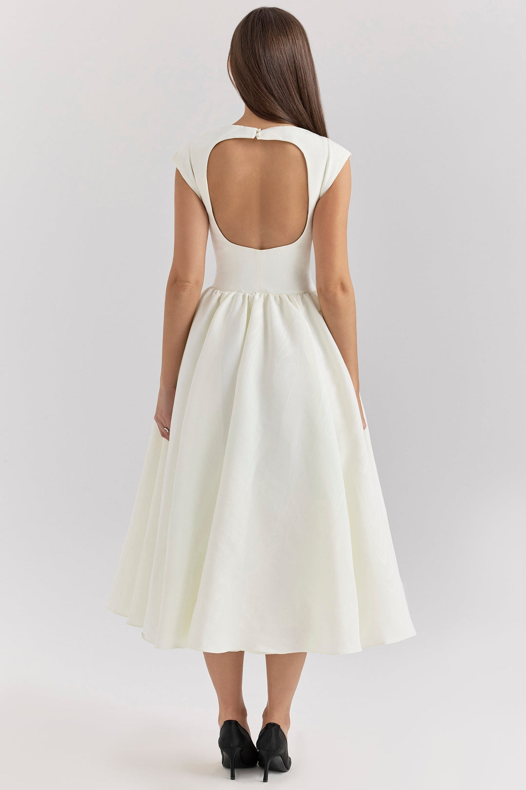 Women's Midi Dress Flowy Relaxed Fit