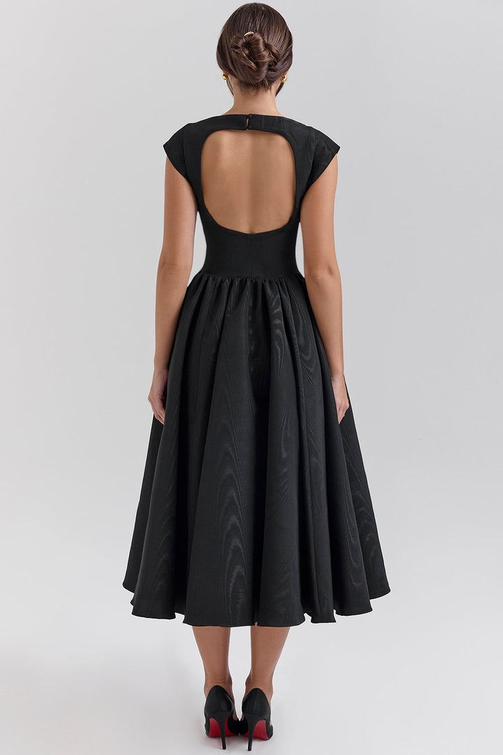 Women's Midi Dress Flowy Relaxed Fit